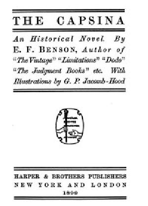 [Gutenberg 49533] • The Capsina: An Historical Novel